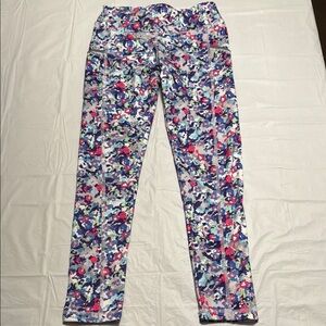 Colorful gymgo athletic pants size 10/12 NWOT